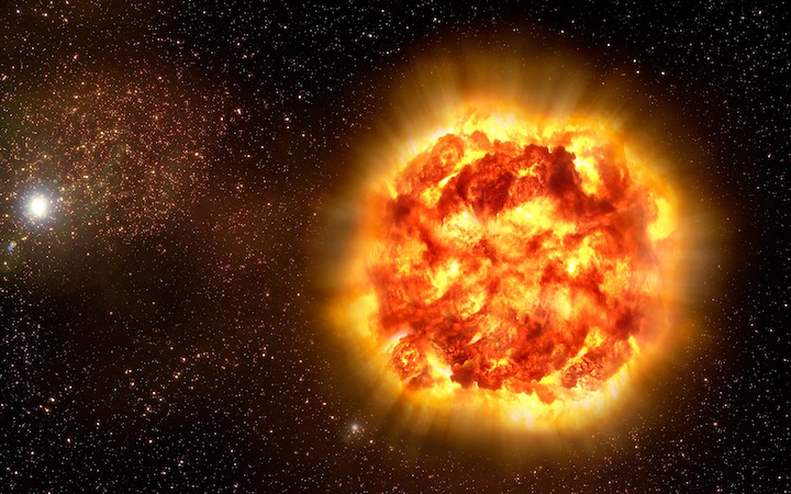 Supernova - origine degli elementi