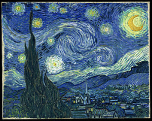 Notte stellata Van Gogh