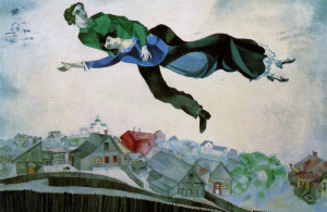 Marc Chagall Sopra la citta