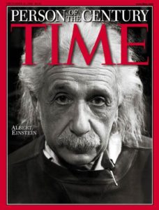 copertina Time mito di Einstein