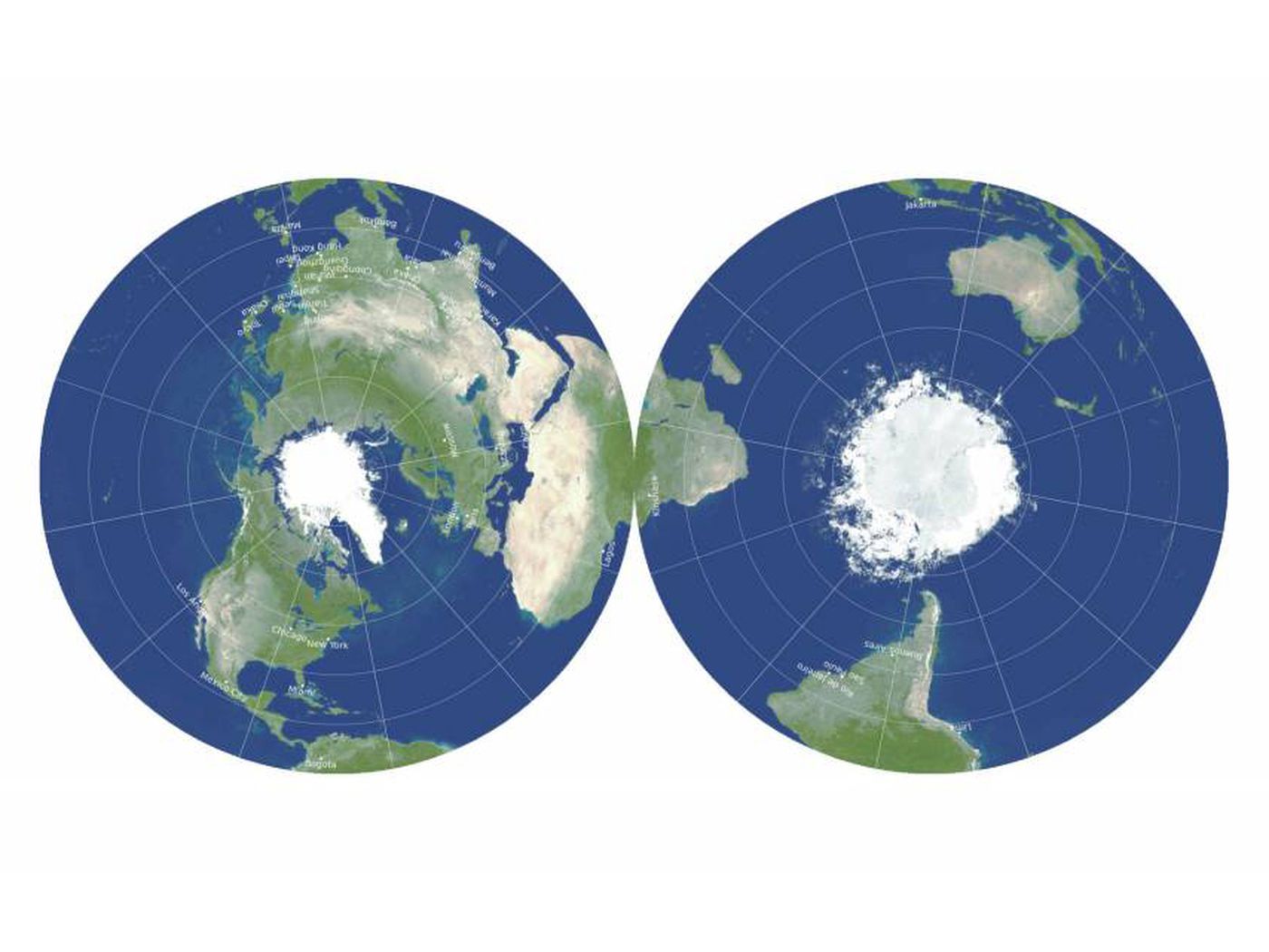 mappa mondo richard gott