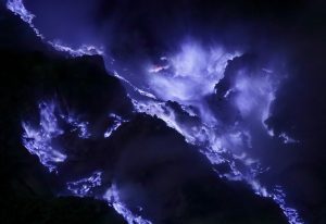eruzione blu kawah ijen